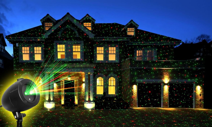 Details about   16 Themes laser Christmas Holiday LED Laser Light Projector House Landscape Xmas 