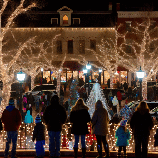 best places to see christmas lights