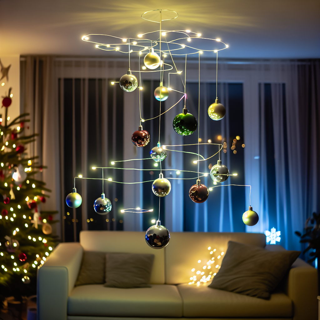 floating christmas tree