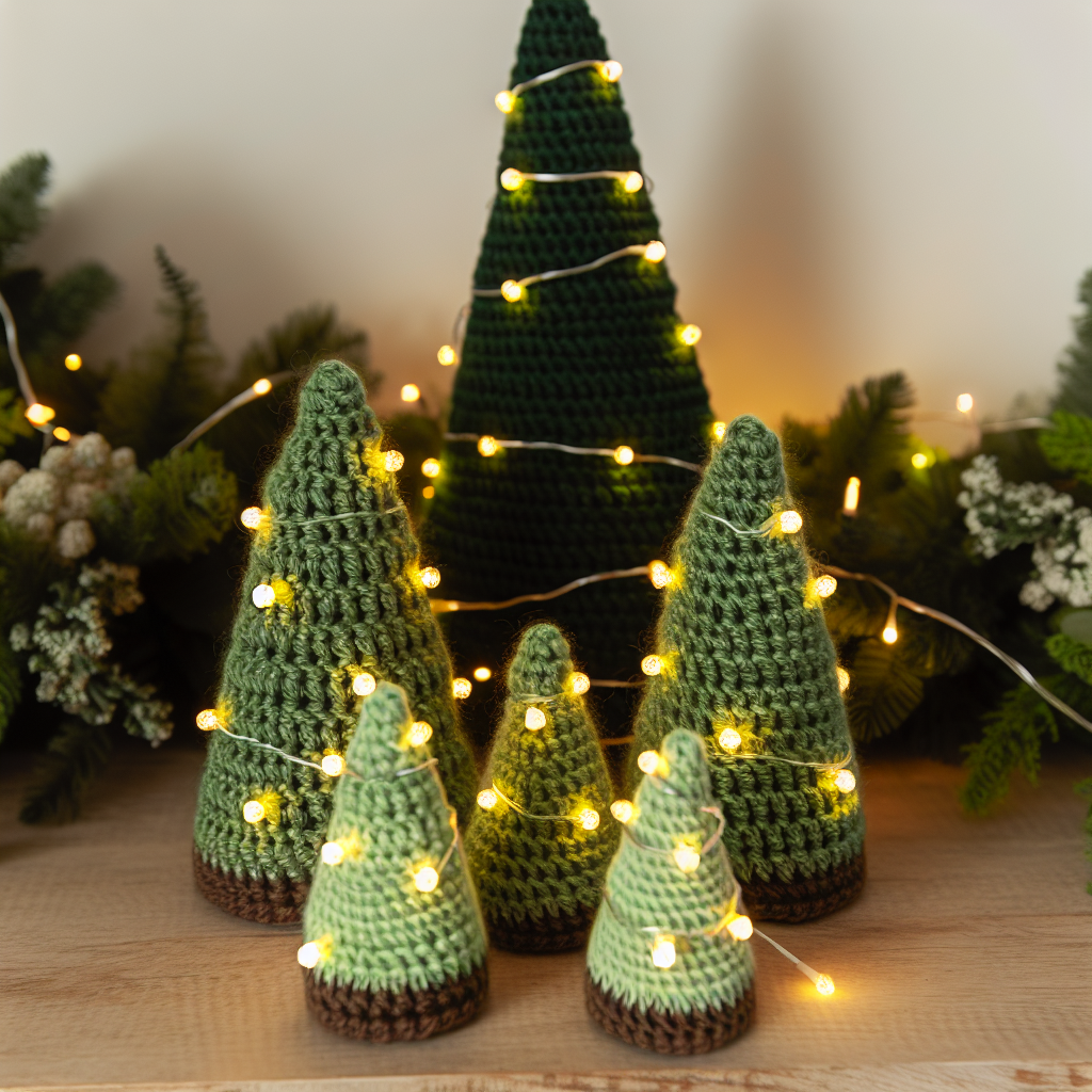 free crochet christmas tree patterns