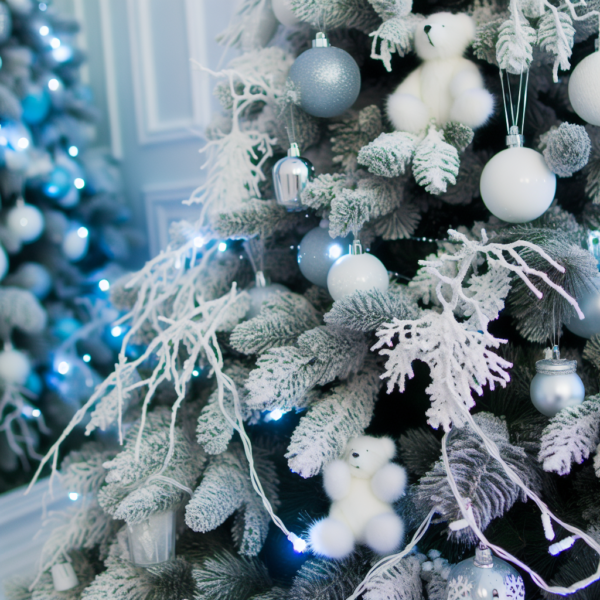 polar bear christmas tree