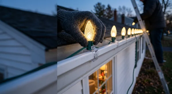 christmas light clips