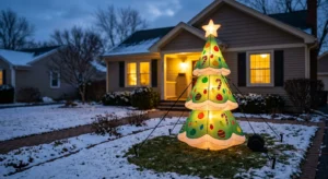 Best Inflatable Christmas Trees for Easy Outdoor Holiday Fun